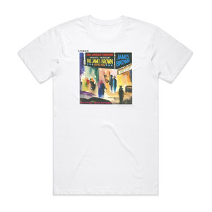 James Brown Live At The Apollo 1962 Album Cover T-Shirt White James Brown Live At The Apollo 1962 Album Cover T-Shirt White