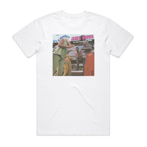 James Brown Its A Mother Album Cover T-Shirt White James Brown Its A Mother Album Cover T-Shirt White