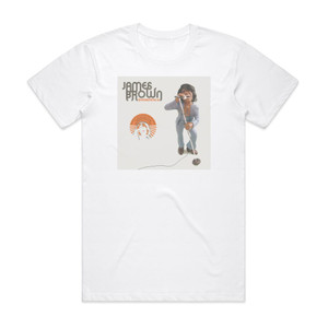 James Brown Dynamite X Album Cover T-Shirt White