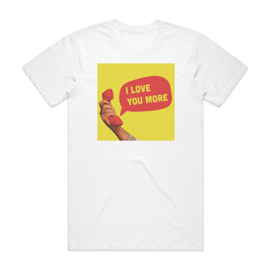 Juan Luis Guerray 440 I Love You More Album Cover T-Shirt White Juan Luis Guerray 440 I Love You More Album Cover T-Shirt White