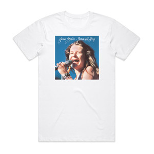 Janis Joplin Farewell Song Album Cover T-Shirt White