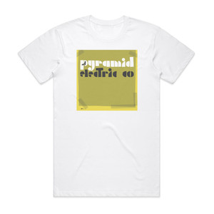 Jason Molina Pyramid Electric Co Album Cover T-Shirt White Jason Molina Pyramid Electric Co Album Cover T-Shirt White
