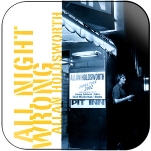 Allan Holdsworth All Night Wrong Album Cover Sticker
