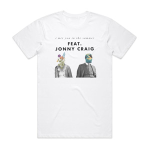 Jonny Craig I Met You In The Summer Album Cover T-Shirt White Jonny Craig I Met You In The Summer Album Cover T-Shirt White
