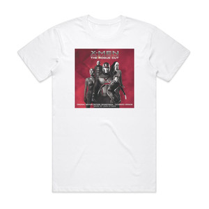 John Ottman X Men Days Of Future Past Album Cover T-Shirt White John Ottman X Men Days Of Future Past Album Cover T-Shirt White