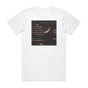 James McVinnie The Grid Album Cover T-Shirt White James McVinnie The Grid Album Cover T-Shirt White
