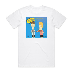 John Frizzell Beavis And Butt Head Do America Album Cover T-Shirt White John Frizzell Beavis And Butt Head Do America Album Cover T-Shirt White