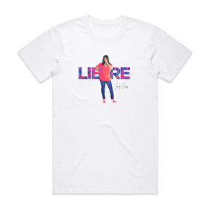 Judy Cruz Libre Album Cover T-Shirt White Judy Cruz Libre Album Cover T-Shirt White