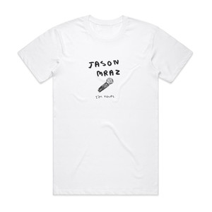 Jason Mraz Im Yours Album Cover T-Shirt White Jason Mraz Im Yours Album Cover T-Shirt White