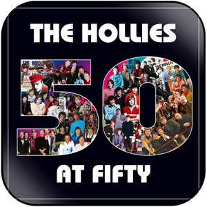 The Hollies 50 At Fifty Album Cover Sticker The Hollies 50 At Fifty Album Cover Sticker