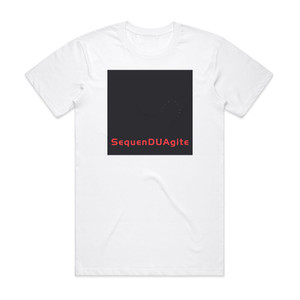 John Lakveet Sequenduagite Album Cover T-Shirt White John Lakveet Sequenduagite Album Cover T-Shirt White