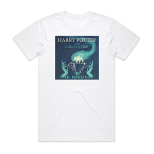 JK Rowling Harry Potter And The Goblet Of Fire Album Cover T-Shirt White