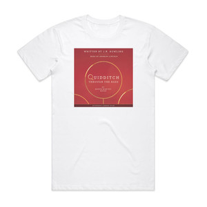 JK Rowling Quidditch Through The Ages Album Cover T-Shirt White