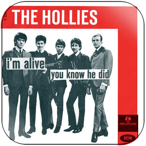 The Hollies Im Alive You Know He Did Album Cover Sticker