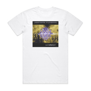 Jesters Funeral Quick Silver Light Album Cover T-Shirt White Jesters Funeral Quick Silver Light Album Cover T-Shirt White