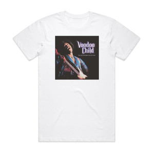Jimi Hendrix Voodoo Child The Jimi Hendrix Collection Album Cover T-Shirt White