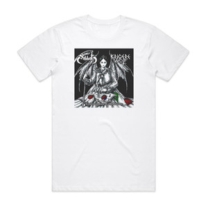 Krigere Wolf Eca Extermination Cult Alliance Album Cover T-Shirt White Krigere Wolf Eca Extermination Cult Alliance Album Cover T-Shirt White