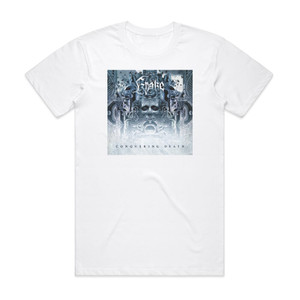 Krake Conquering Death Album Cover T-Shirt White Krake Conquering Death Album Cover T-Shirt White