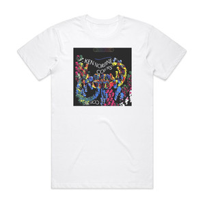 Ken Nordine Colors Album Cover T-Shirt White Ken Nordine Colors Album Cover T-Shirt White