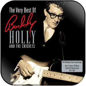 Buddy Holly The Very Best Of Buddy Holly Album Cover Sticker Buddy Holly The Very Best Of Buddy Holly Album Cover Sticker