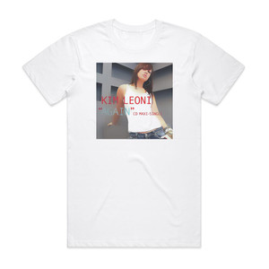 Kim Leoni Again Album Cover T-Shirt White Kim Leoni Again Album Cover T-Shirt White
