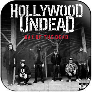 Hollywood Undead Day Of The Dead Album Cover Sticker Hollywood Undead Day Of The Dead Album Cover Sticker