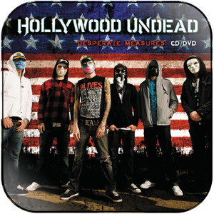 Hollywood Undead Desperate Measures Album Cover Sticker Hollywood Undead Desperate Measures Album Cover Sticker