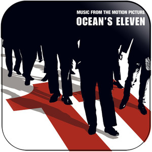 David Holmes Oceans Eleven Album Cover Sticker