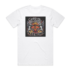 Kickin Valentina Kickin Valentina Album Cover T-Shirt White