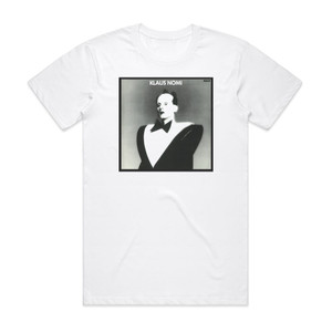 Klaus Nomi Klaus Nomi Album Cover T-Shirt White