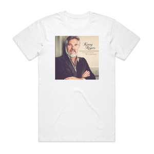 Kenny Rogers A Love Song Collection Album Cover T-Shirt White Kenny Rogers A Love Song Collection Album Cover T-Shirt White