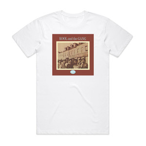 Kool and The Gang Kool The Gang Album Cover T-Shirt White Kool and The Gang Kool The Gang Album Cover T-Shirt White
