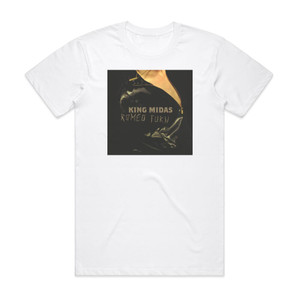 King Midas Romeo Turn Album Cover T-Shirt White King Midas Romeo Turn Album Cover T-Shirt White