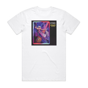 Kitaro Cirque Ingenieux Album Cover T-Shirt White Kitaro Cirque Ingenieux Album Cover T-Shirt White