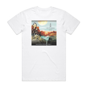 Kitaro Sacred Journey Of Ku Kai Volume 4 Album Cover T-Shirt White Kitaro Sacred Journey Of Ku Kai Volume 4 Album Cover T-Shirt White