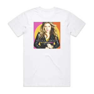 Kelly Clarkson All I Ever Wanted Album Cover T-Shirt White Kelly Clarkson All I Ever Wanted Album Cover T-Shirt White