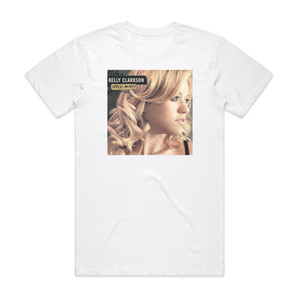 Kelly Clarkson Walk Away Album Cover T-Shirt White Kelly Clarkson Walk Away Album Cover T-Shirt White