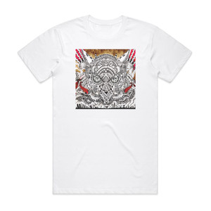 Kuolemanlaakso Uljas Uusi Maailma Album Cover T-Shirt White Kuolemanlaakso Uljas Uusi Maailma Album Cover T-Shirt White