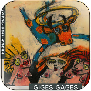 Richard Holzhauser Giges Gages Album Cover Sticker Richard Holzhauser Giges Gages Album Cover Sticker