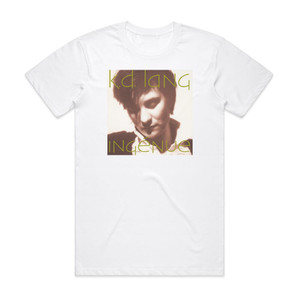 KD Lang Ingnue Album Cover T-Shirt White KD Lang Ingnue Album Cover T-Shirt White