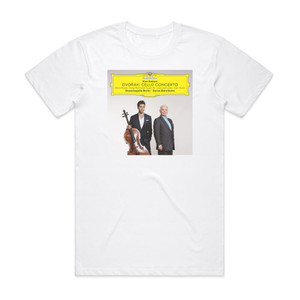 Kian Soltani Cello Concerto Album Cover T-Shirt White Kian Soltani Cello Concerto Album Cover T-Shirt White