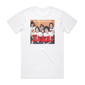 Kenny The Singles Collection Plus Album Cover T-Shirt White Kenny The Singles Collection Plus Album Cover T-Shirt White