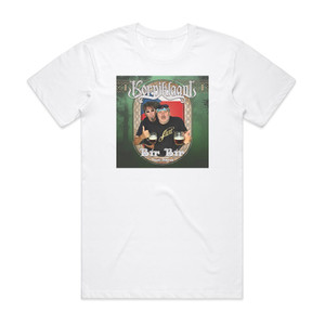 Korpiklaani Br Br Album Cover T-Shirt White Korpiklaani Br Br Album Cover T-Shirt White