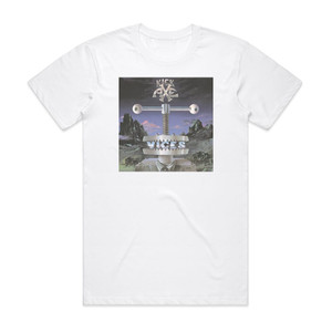 Kick Axe Vices Album Cover T-Shirt White