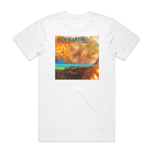 Ken Martin Transparent Shadows Album Cover T-Shirt White Ken Martin Transparent Shadows Album Cover T-Shirt White
