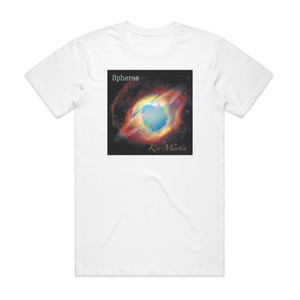 Ken Martin Spheres Album Cover T-Shirt White Ken Martin Spheres Album Cover T-Shirt White