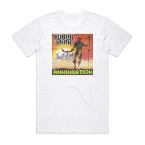 Kublai Khan Annihilation Album Cover T-Shirt White