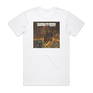 Karma to Burn Arch Stanton Album Cover T-Shirt White