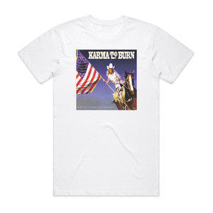 Karma to Burn Wild Wonderful Purgatory Album Cover T-Shirt White Karma to Burn Wild Wonderful Purgatory Album Cover T-Shirt White
