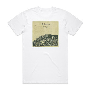 Kemuri 77 Days Album Cover T-Shirt White Kemuri 77 Days Album Cover T-Shirt White